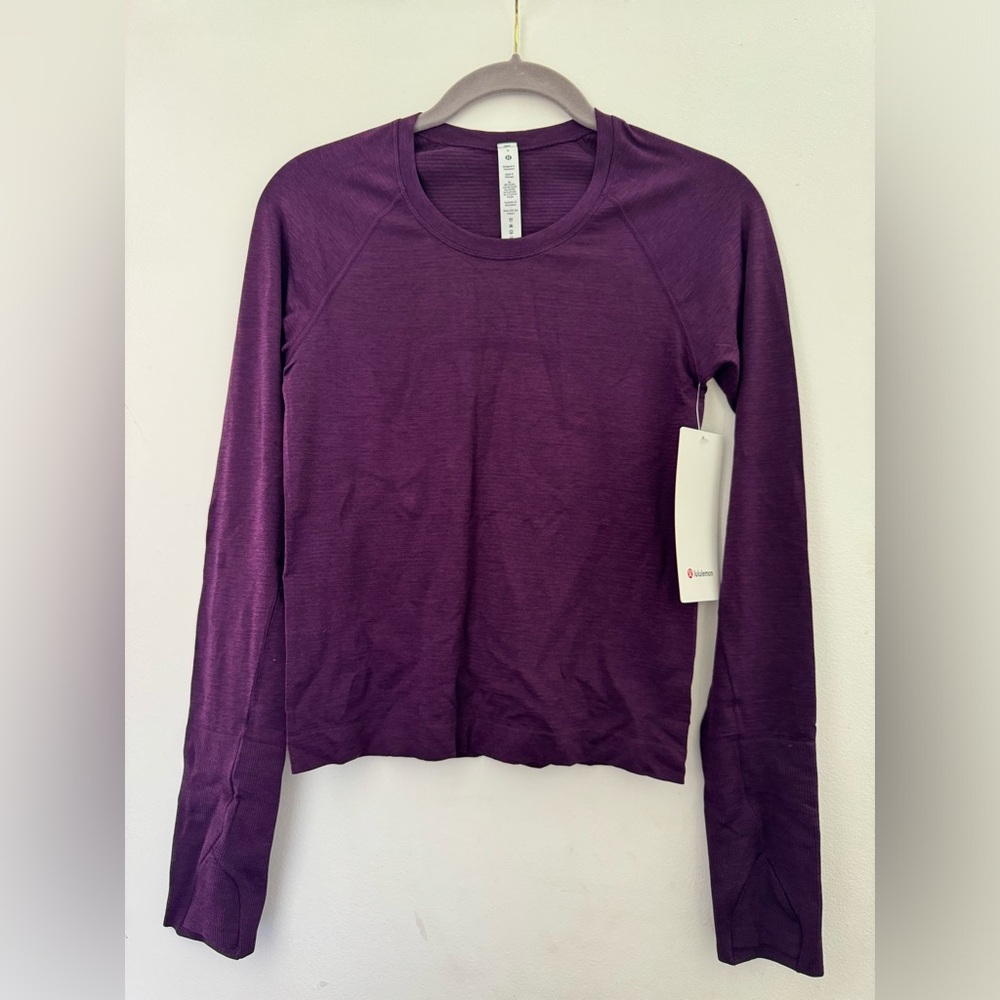 Lululemon Swiftly Tech Long Sleeve Dramatic Magenta